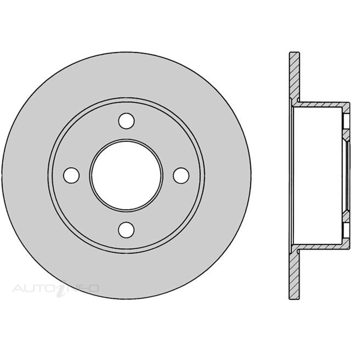 IBS Brake Rotor - Single, BR445 | Supercheap Auto
