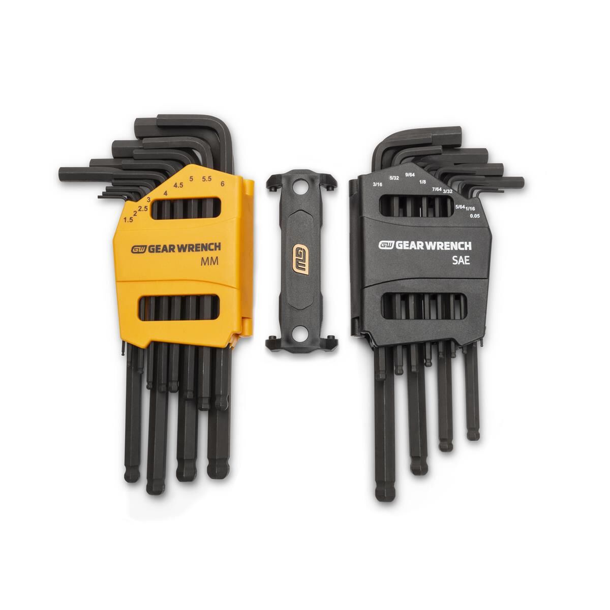 26 PIECE SAE/METRIC BALL END LONG ARM HEX KEY SET, , scaau_hi-res