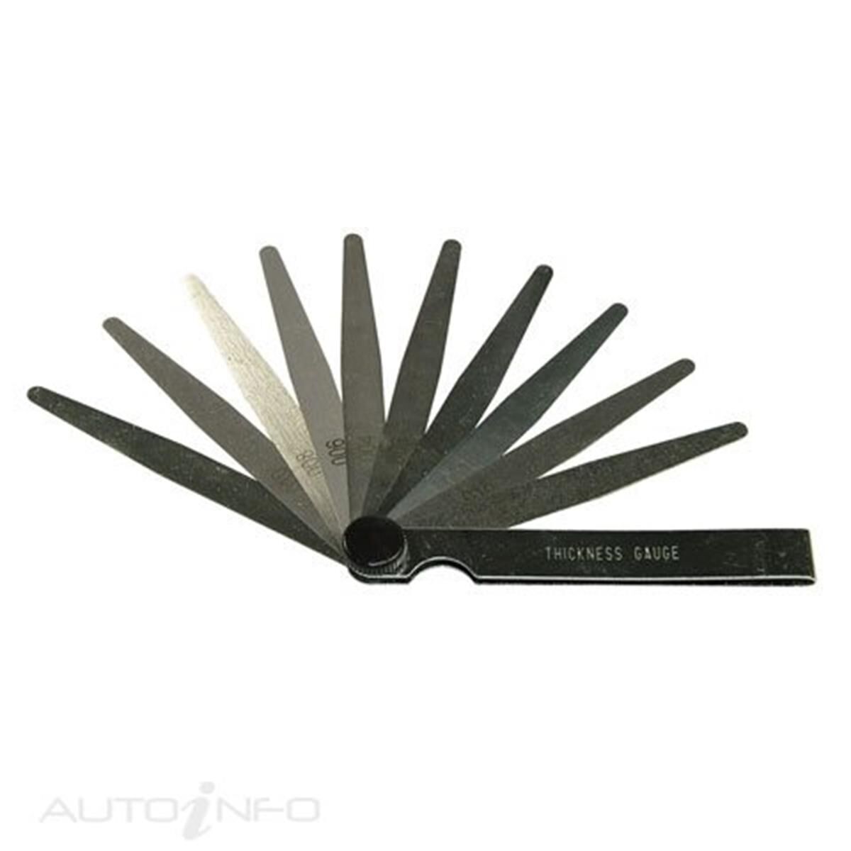 TOLEDO FEELER GAUGE 10 BLADE IMPERIAL, , scaau_hi-res