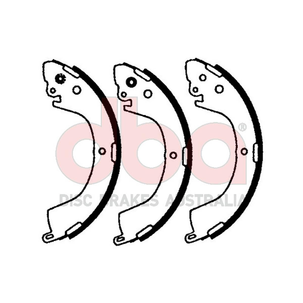 Street Series Brake Shoes [Mitsubishi Triton/Express 270mm], , scaau_hi-res