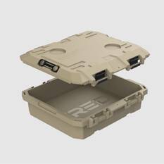 TRED GT 50-40 STORAGE BOX 25L- SHALLOW - DESERT SAND WITH BLACK, , scaau_hi-res