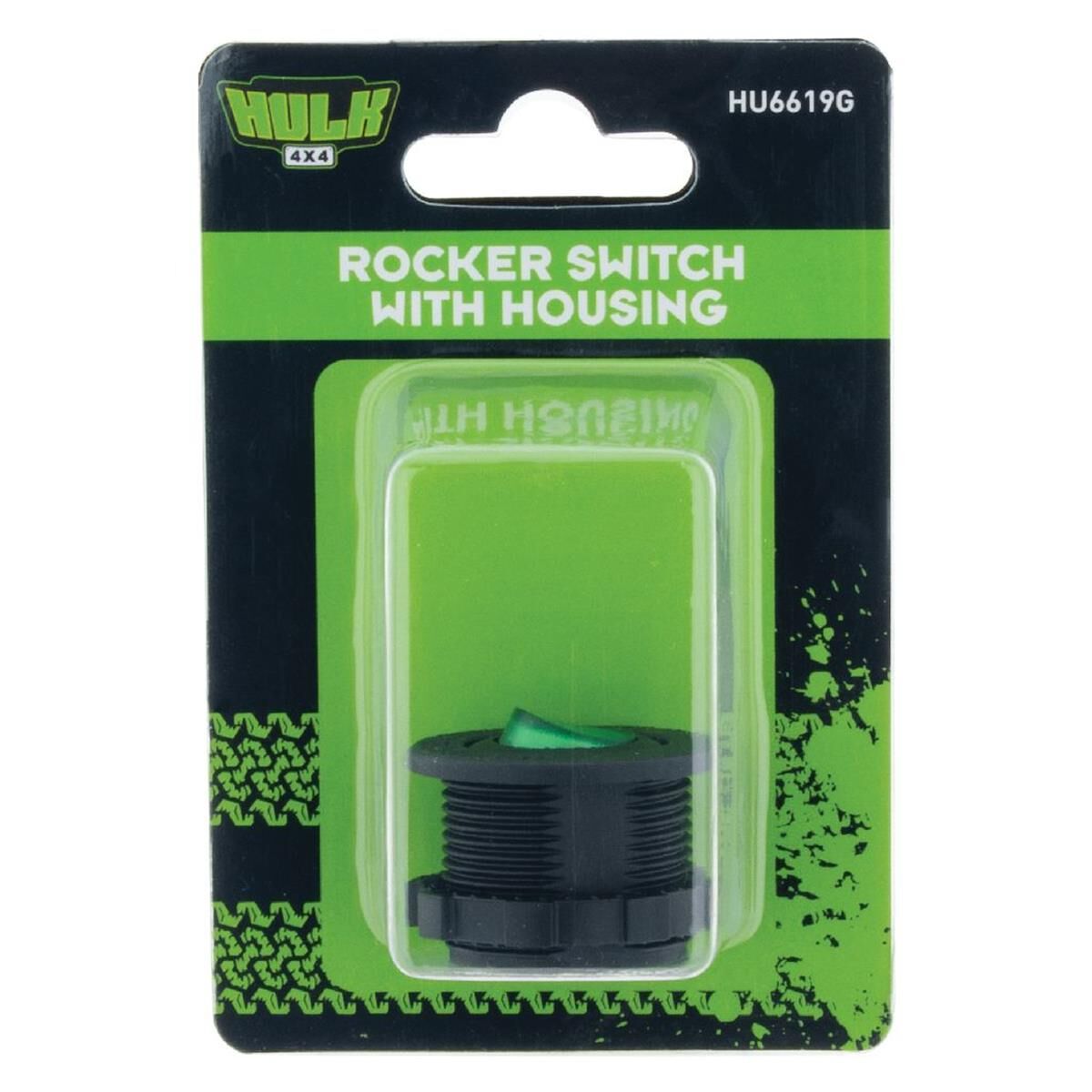 ROCKER SWITCH GREEN LED 12V T/S FLUSH & SURFACE MOUNT HOUS 12V ONLY 16a, , scaau_hi-res
