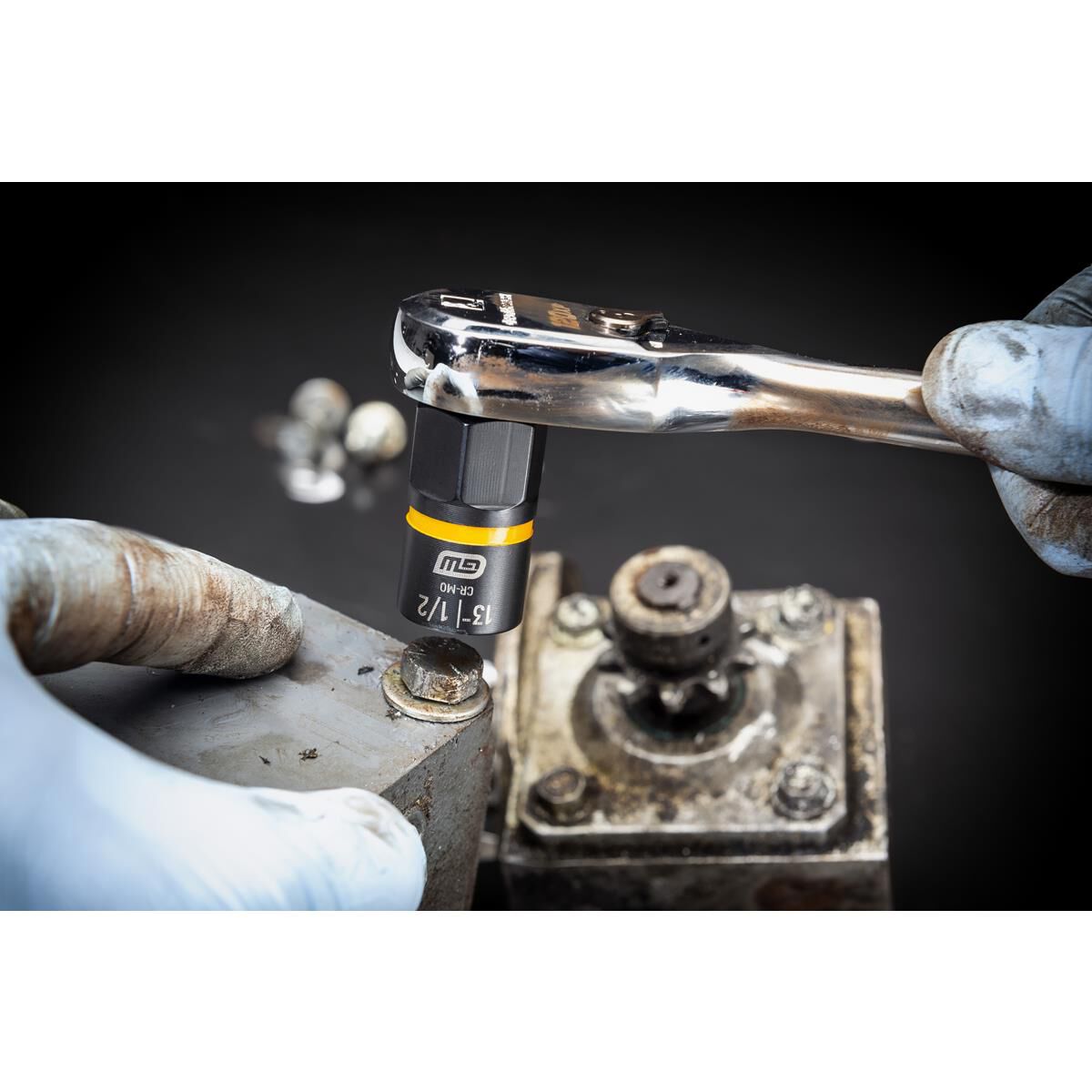 7PC METRIC BOLT BITER SET W/ADPTRS, , scaau_hi-res