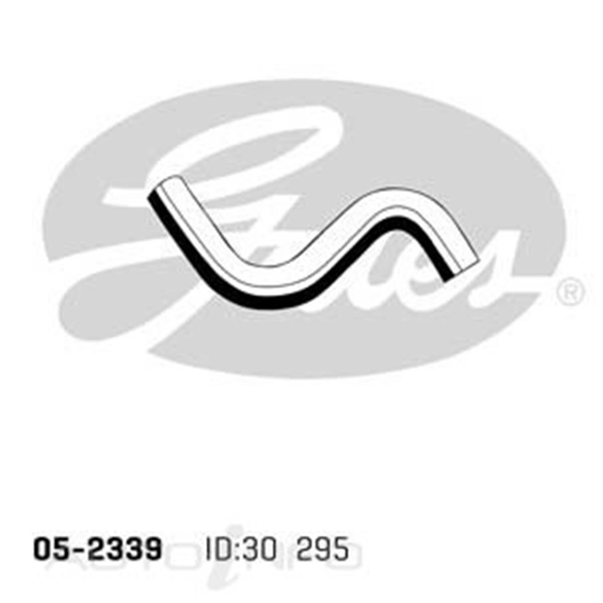 05-2339 GATES RADIATOR HOSE, , scaau_hi-res