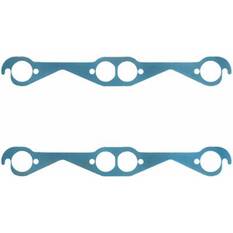 SB CHEV ROUND EXHAUST GASKETS STEEL CORE 1.59" DIA, , scaau_hi-res