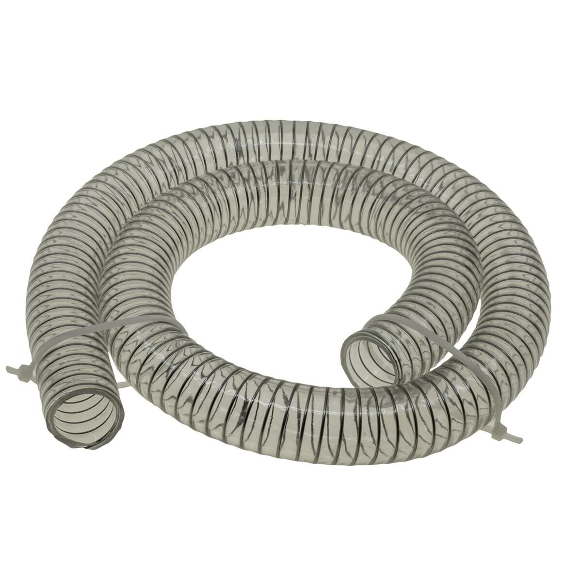 REINFORCED CLEAR PVC BREATHER HOSE 25MM / 1" 1M, , scaau_hi-res