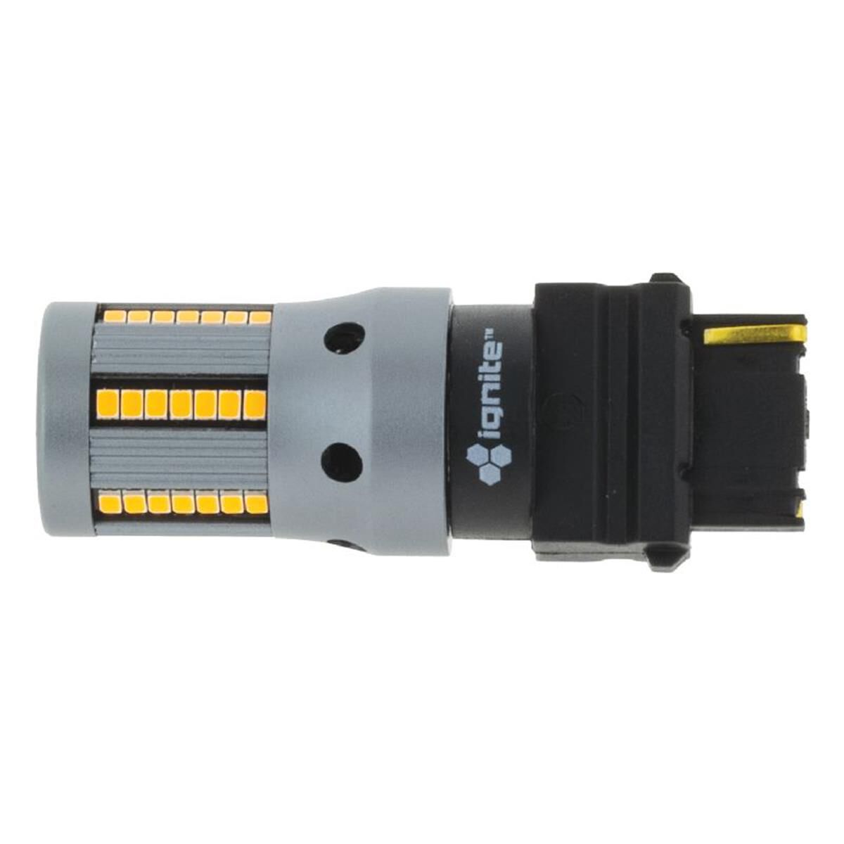 PKT 2 LED SIGNALLING GLOBE12v 3156 BASE CANBUS AMBER1500 LUMENS, , scaau_hi-res