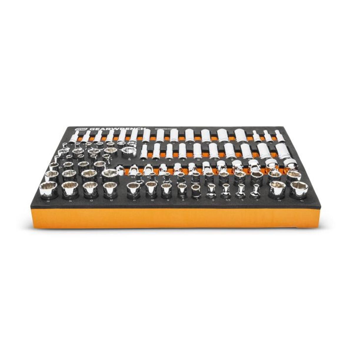 89 PIECE 1/4&rdquo; DRIVE MASTER METRIC SOCKET SET IN FOAM STORAGE TRAY, , scaau_hi-res