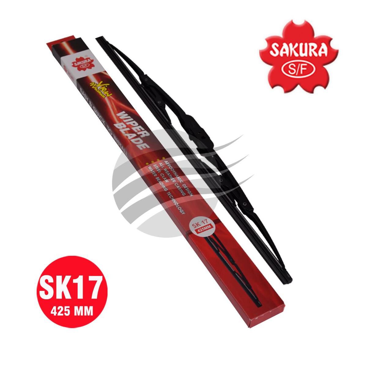 WIPER BLADE 430mm 17 INCH, , scaau_hi-res