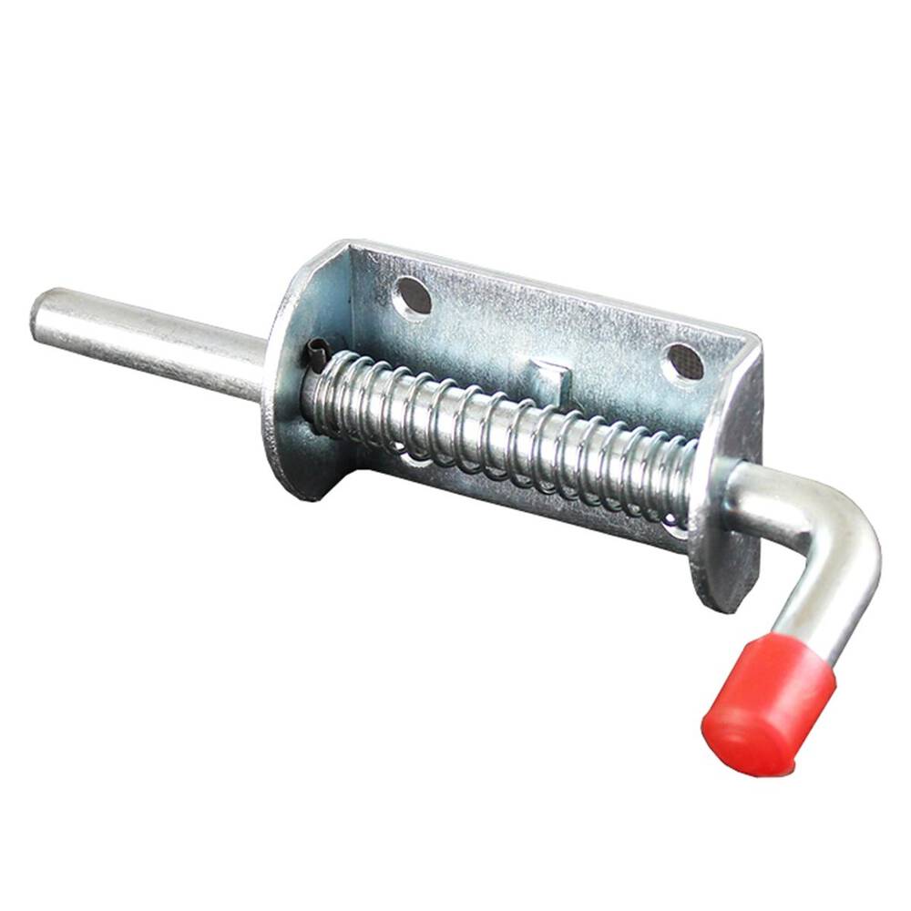 Small Spring Box Catch SUNRISE Spring Loaded Catch with Hold Facility 10 x 136mm Zinc ...