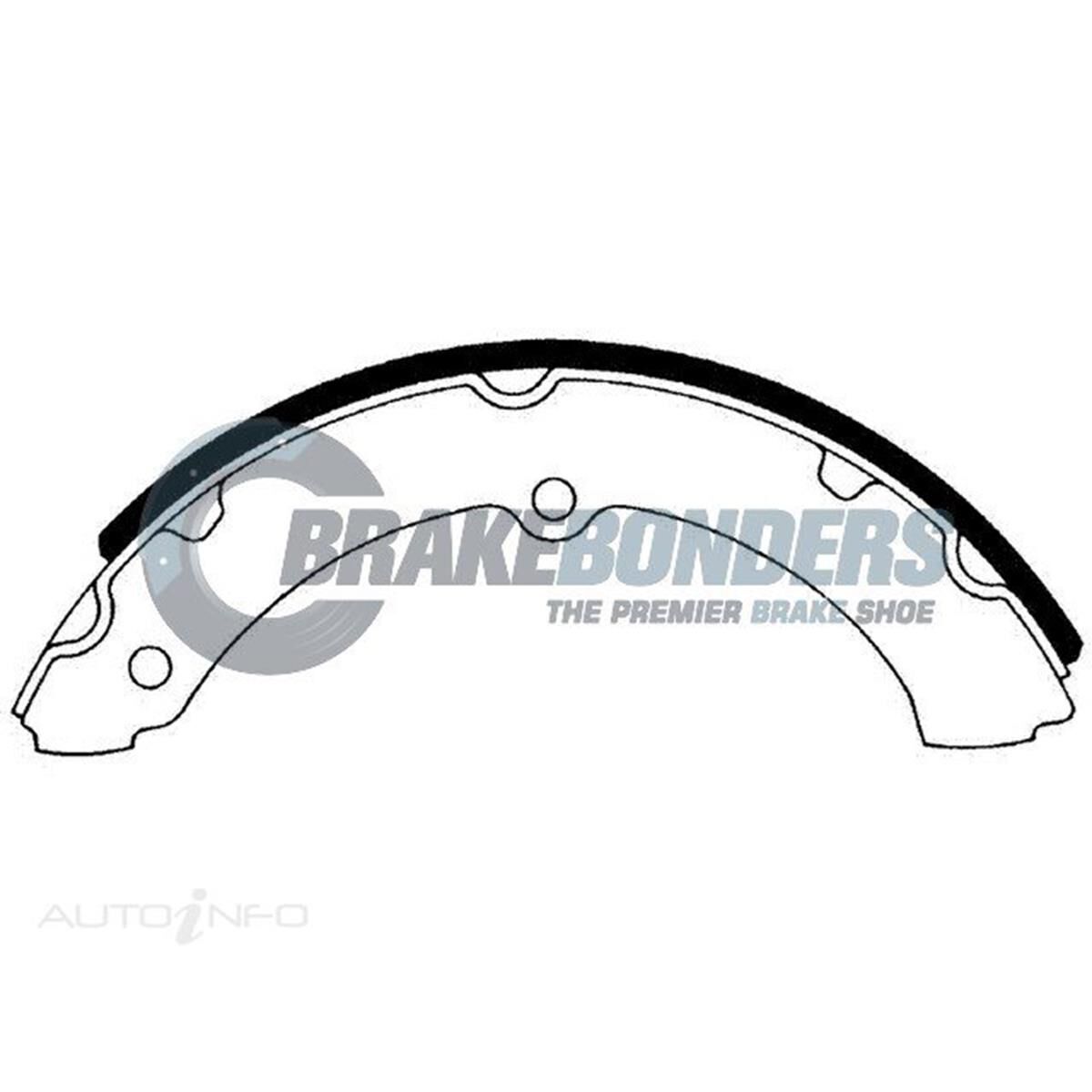 Brake Shoes - Toyota 320mm, , scaau_hi-res