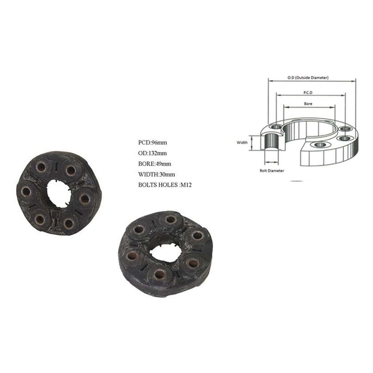 BMW X1 E84 TAIL SHAFT COUPLING, , scaau_hi-res