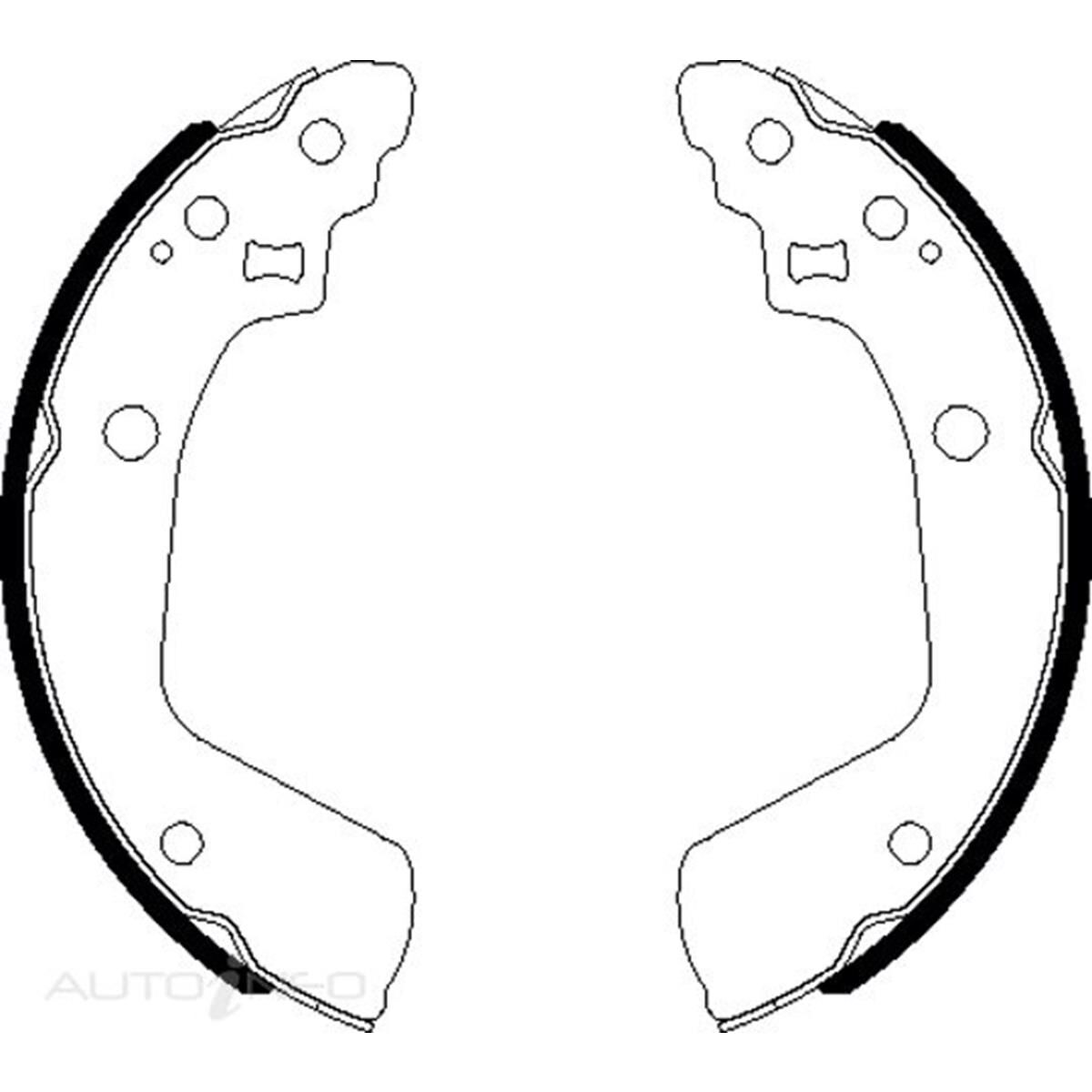 BENDIX BRAKE SHOES, , scaau_hi-res