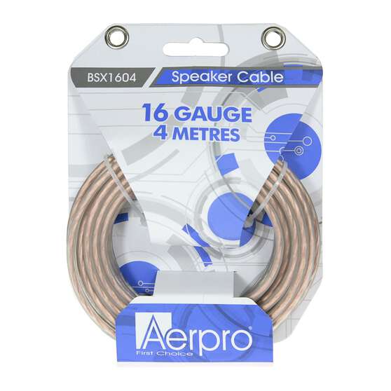 AERPRO - BASSIX 16GA 4M SPEAKER CABLE - BSX1604, , scaau_hi-res
