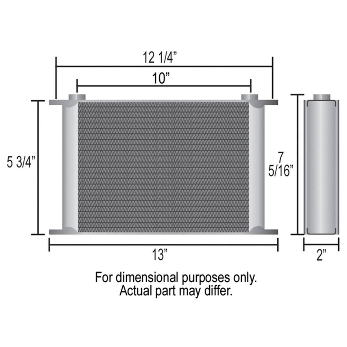 HP Stacked Plate Trans Cooler Kit-6AN Inlets, , scaau_hi-res