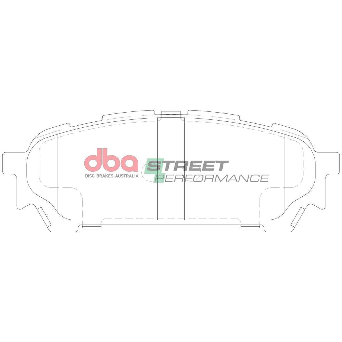 DBA SP PERFORMANCE BRAKE PADS [ SUBARU 2003-2009 R ], , scaau_hi-res