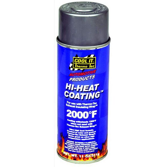 Thermo Tec High Temp Paint 11oz Aerosol Can Silver Supercheap Auto