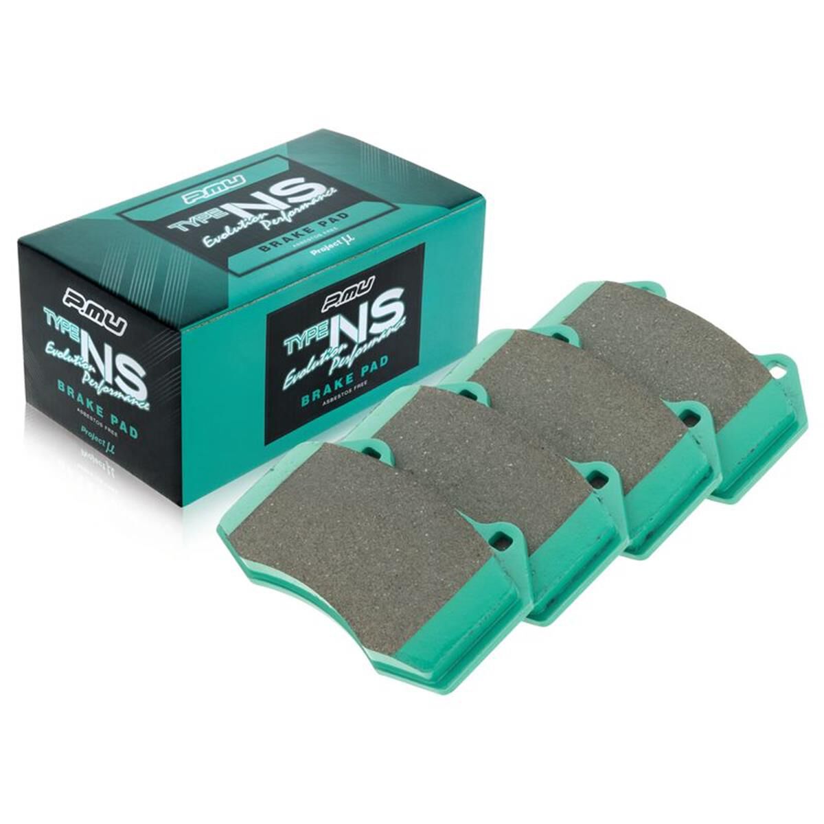PROJECT MU NS-EP BRAKE PAD SETMAZDA MX5 ND BREMBO FRONT, , scaau_hi-res