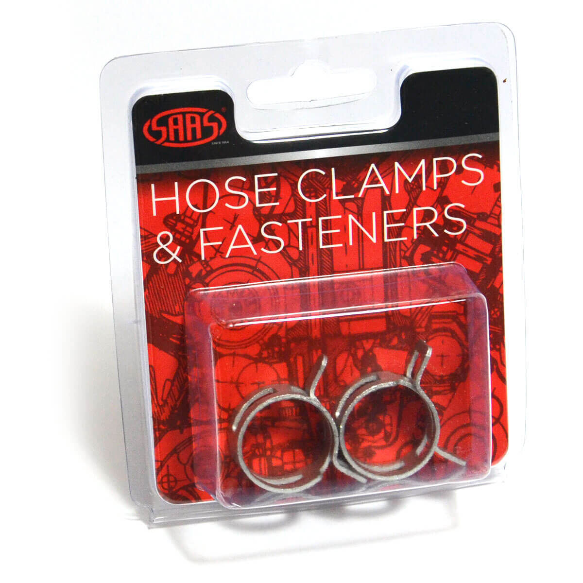 SAAS HOSE SPRING CLAMPS 16 MM-5/8 ID HOSE PK2, , scaau_hi-res