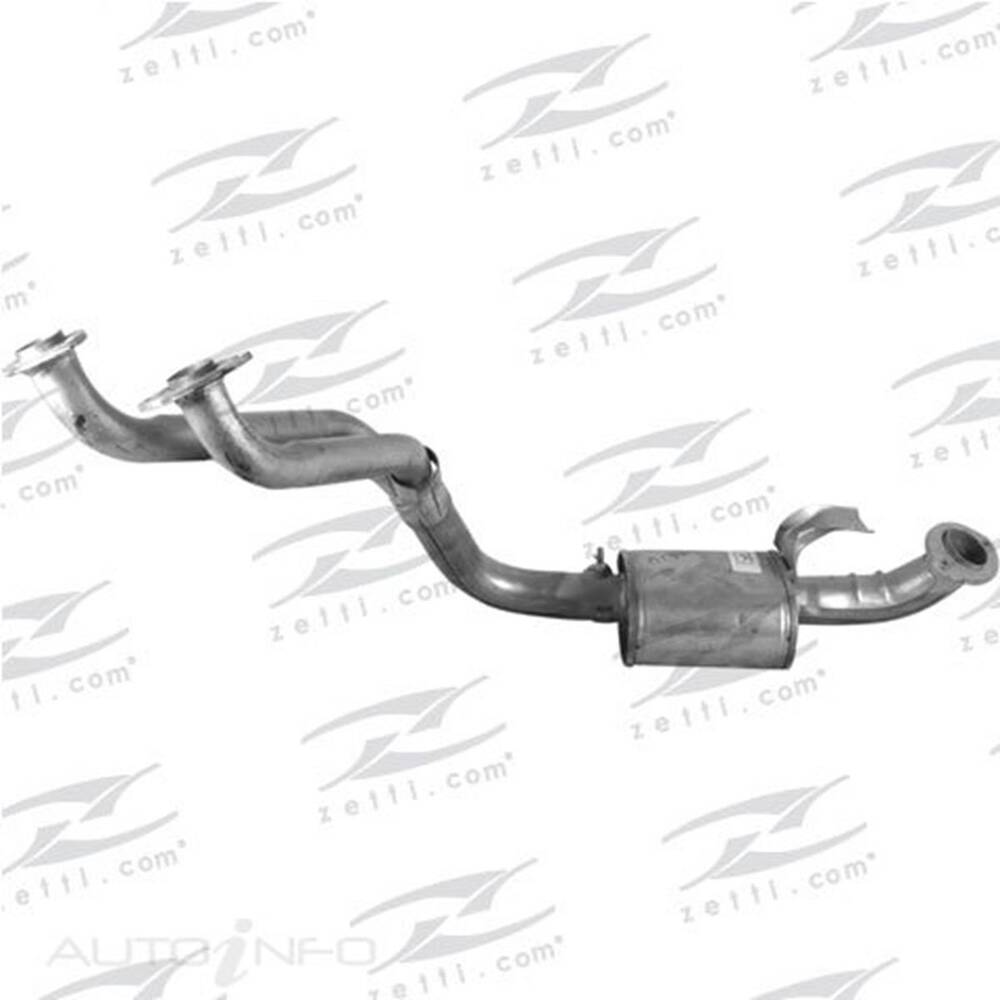 Redback Mufflers Bolt-On to suit Toyota LandCruiser FZJ80 4.5L FM With ...