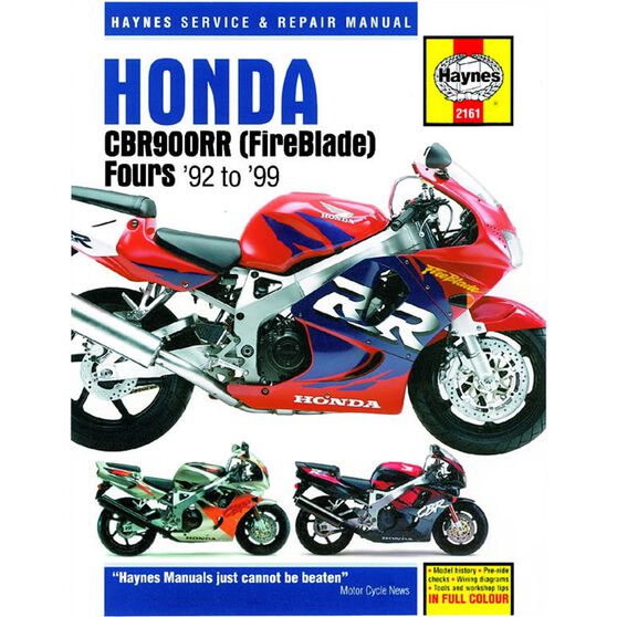 HONDA CBR900RR FIREBLADE 1992 - 1999, , scaau_hi-res