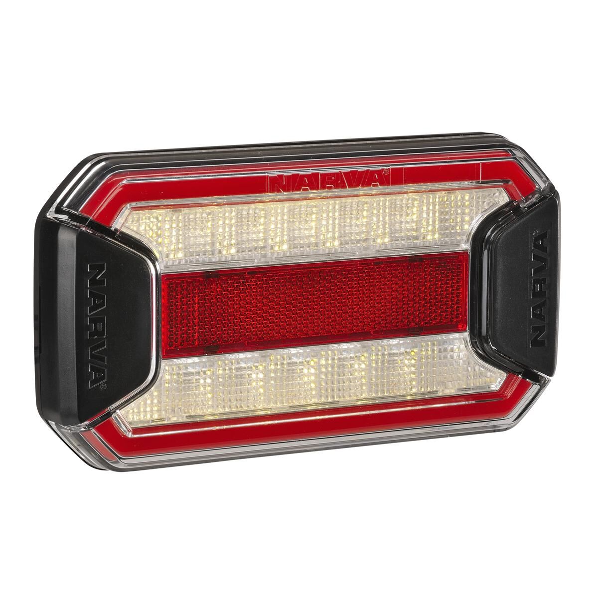 Narva 9-33 Volt LED Tail and Rerverse Lamp with In-Built Reflector, Clear Lens and 0.5m of Hard-Wired Cable, , scaau_hi-res