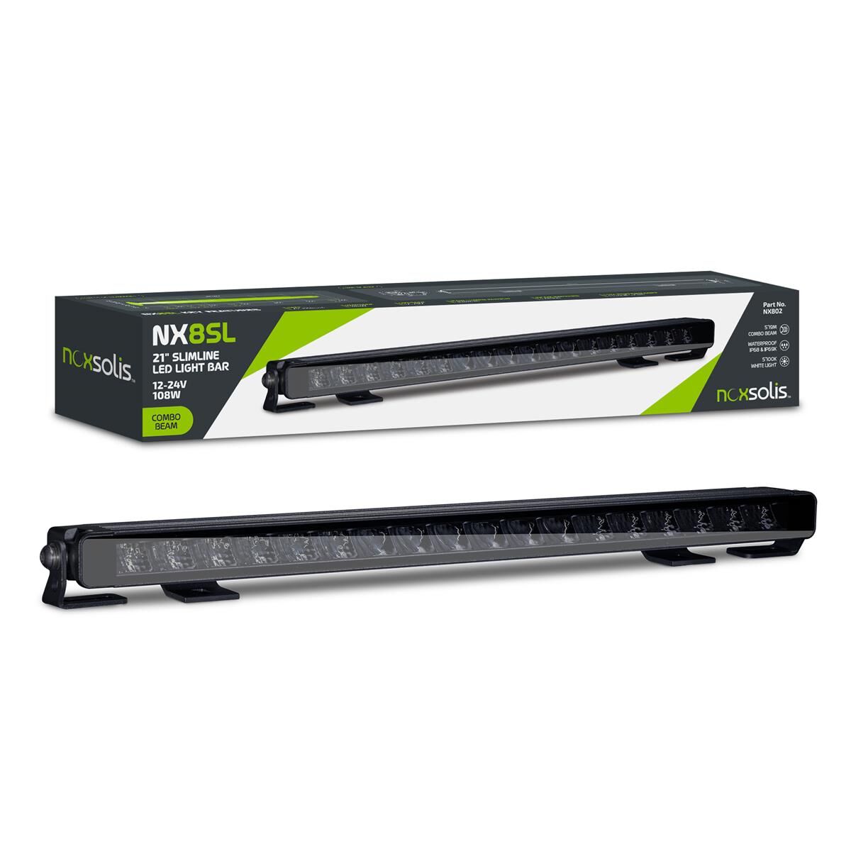 LED 21" SLIMLINE LIGHT BAR DOUBLE ROW - COMBO BEAM 12-24VOLT, , scaau_hi-res