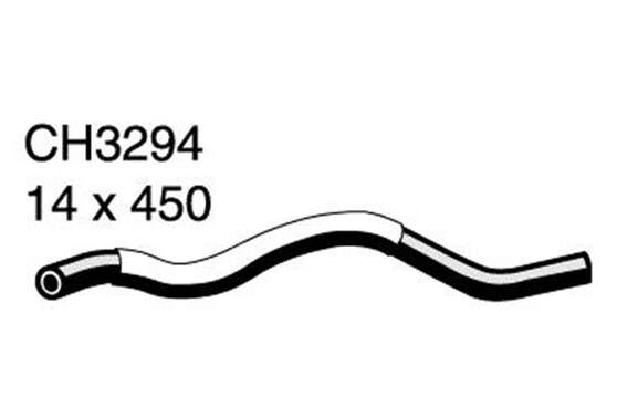 Heater Hose  - FORD TRANSIT VH - 2.4L I4 Turbo DIESEL - Manual & Auto, , scaau_hi-res