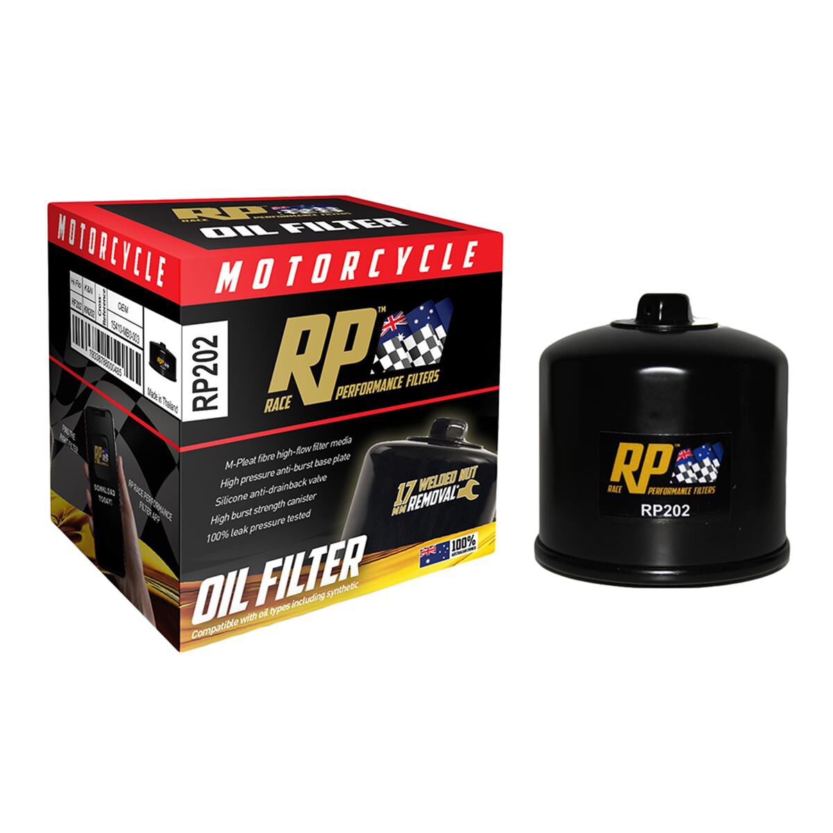 BIKE OIL FILTER RP202, , scaau_hi-res