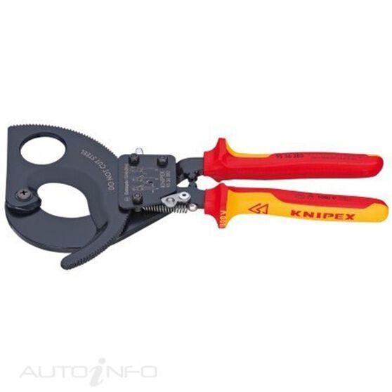 KNIPEX 1000V CABLE CUTTERS 280MM, , scaau_hi-res