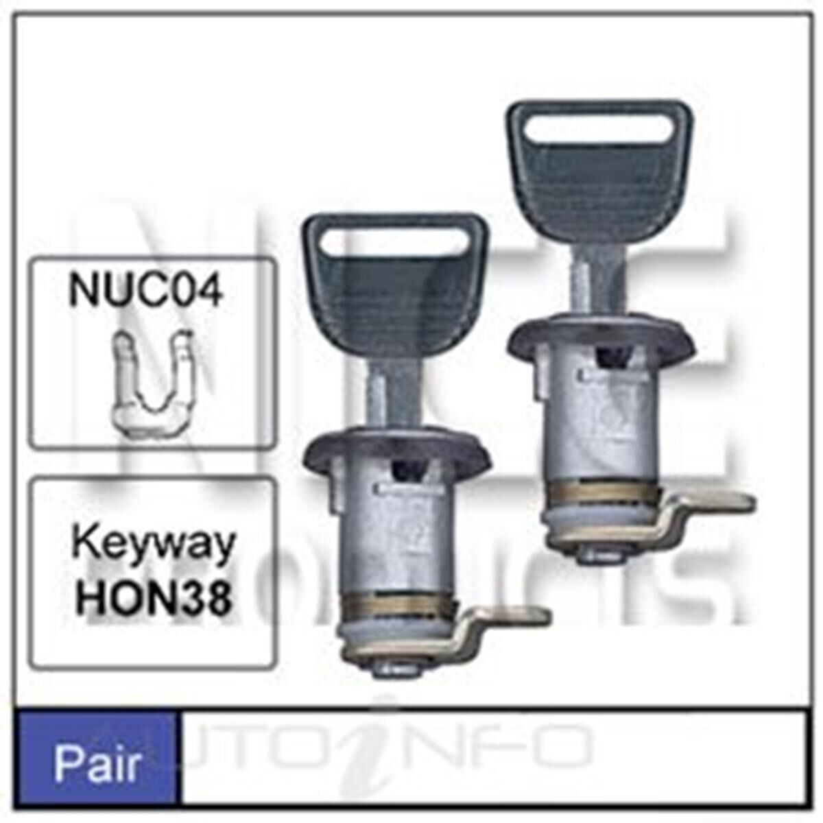 Nice Door Lock Barrel - Pair, NDL99A | Supercheap Auto