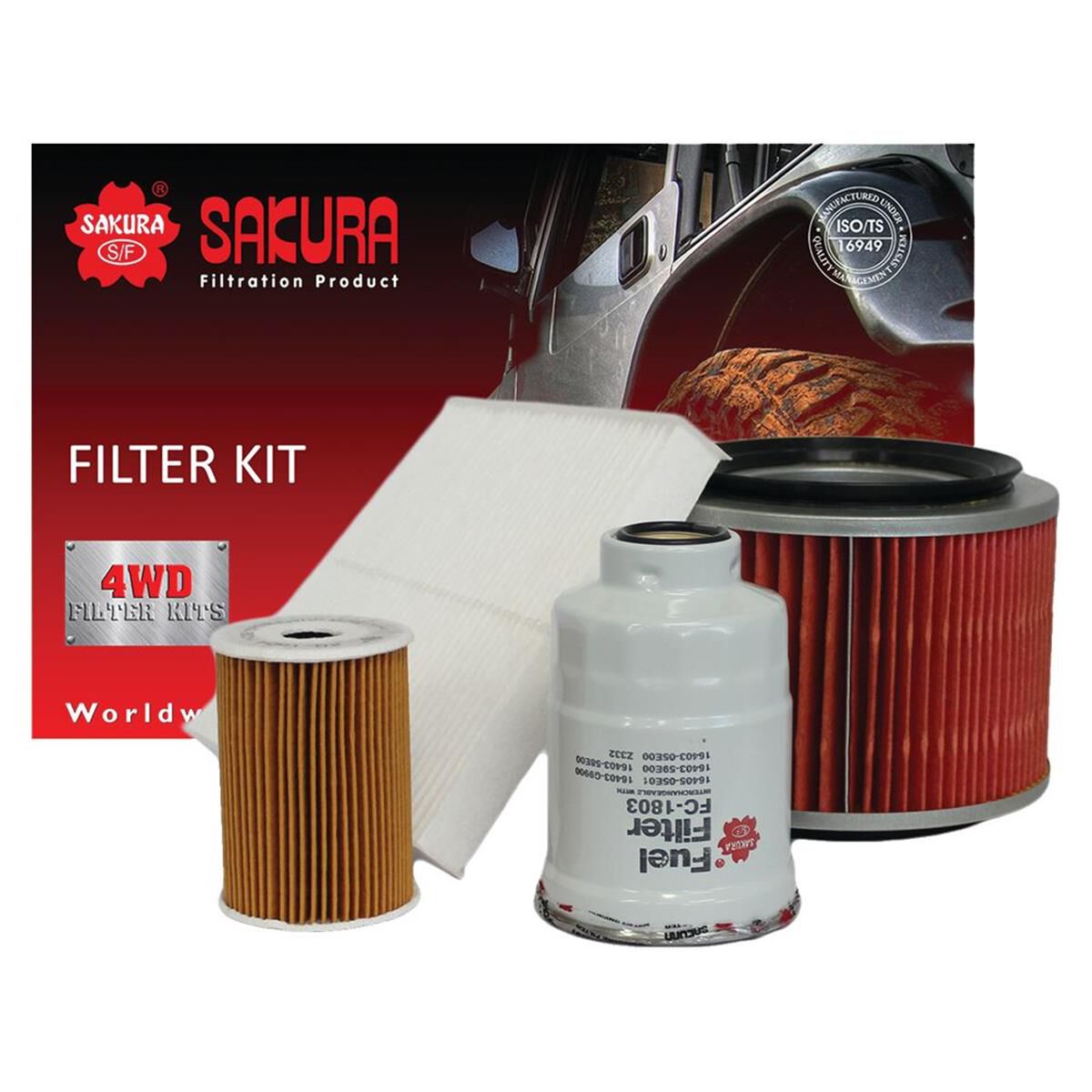 FILTER KIT OIL AIR FUEL CABIN, , scaau_hi-res