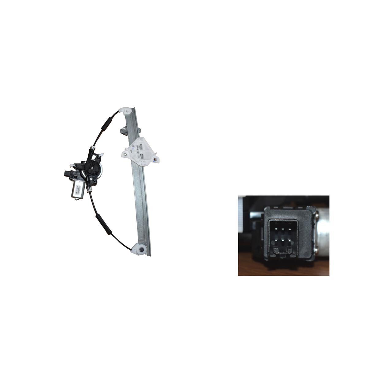 MAZDA 2 HB/SD (6PIN) 9/14-on FRONT WINDOW REGULATOR (+MOTOR -PANEL) (R), , scaau_hi-res