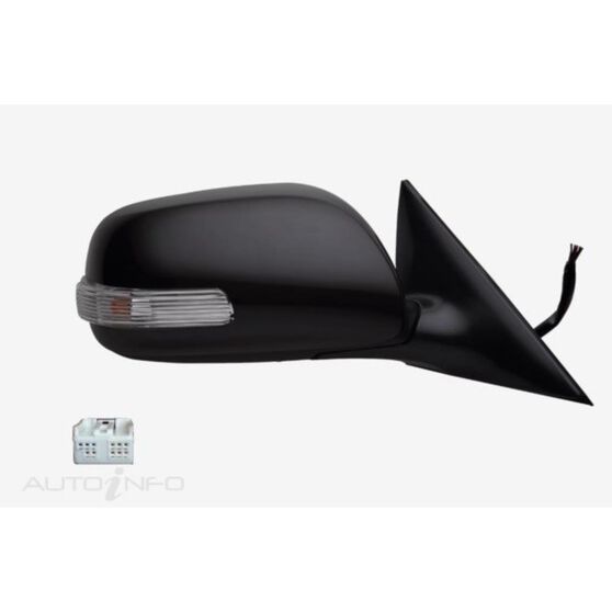 TOYOTA AURION  GSV40  10/2006 ~ 08/2009  ELECTRIC DOOR MIRROR  RIGHT HAND SIDE  WITH LAMP, , scaau_hi-res
