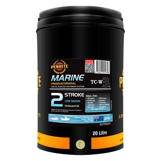 Penrite Marine 2 Stroke Outboard Engine Oil 20 Litre Supercheap Auto