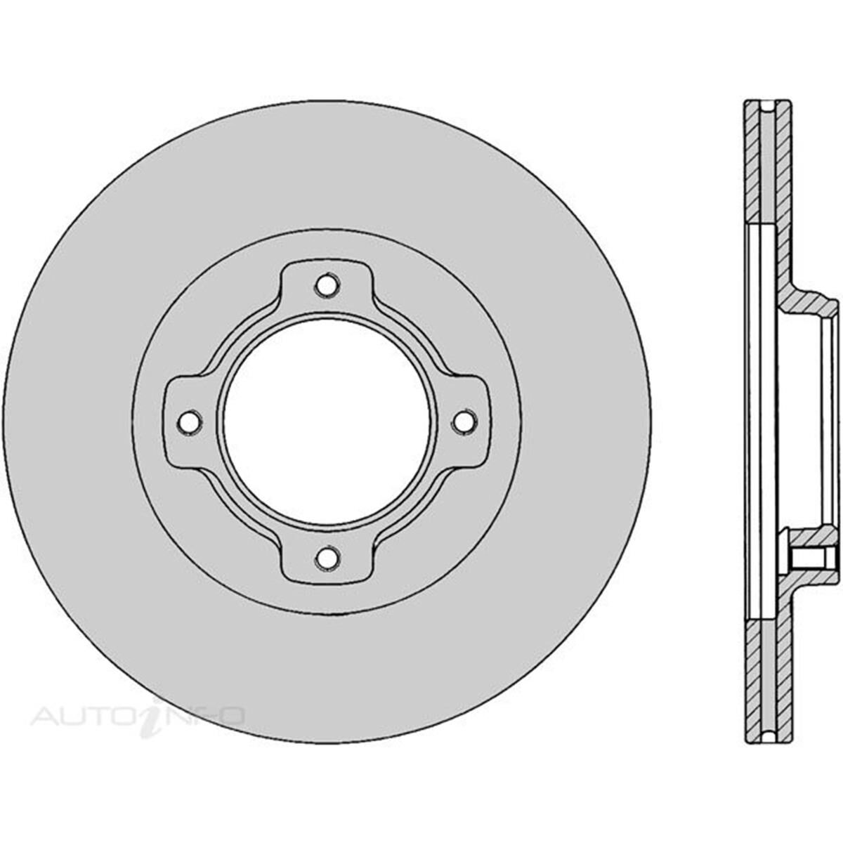 IBS Brake Rotor - Single, BR335 | Supercheap Auto