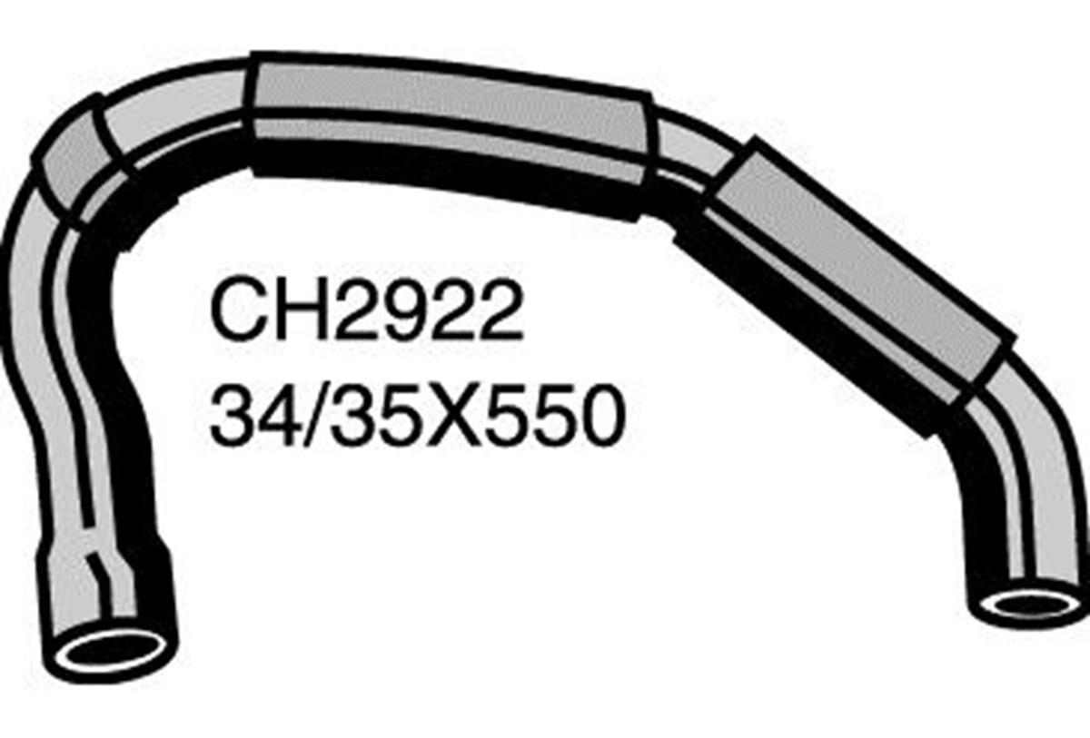 Radiator Lower Hose  - DAIHATSU ROCKY . - 2.8L I4  DIESEL - Manual & Auto, , scaau_hi-res