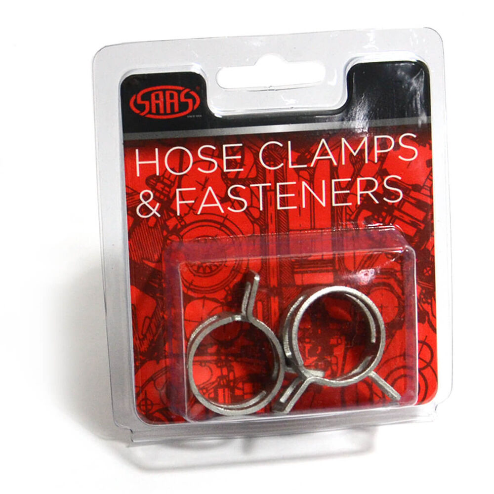 SAAS Hose Spring Clamps 19mm, 3/4", 2 Pack, SHC19 Supercheap Auto
