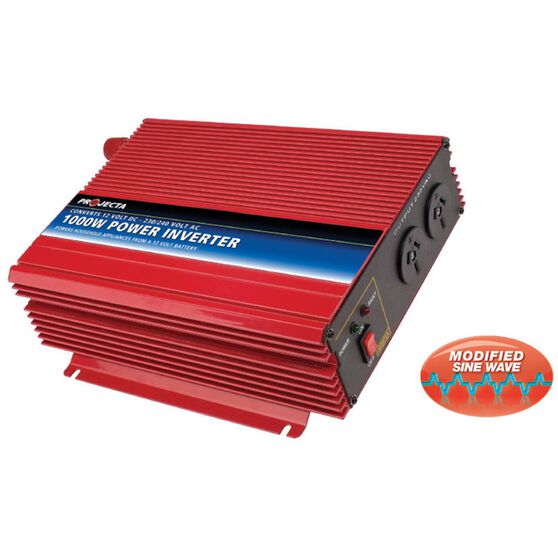 Projecta 12v 1000w Modified Sine Wave Inverter Supercheap Auto