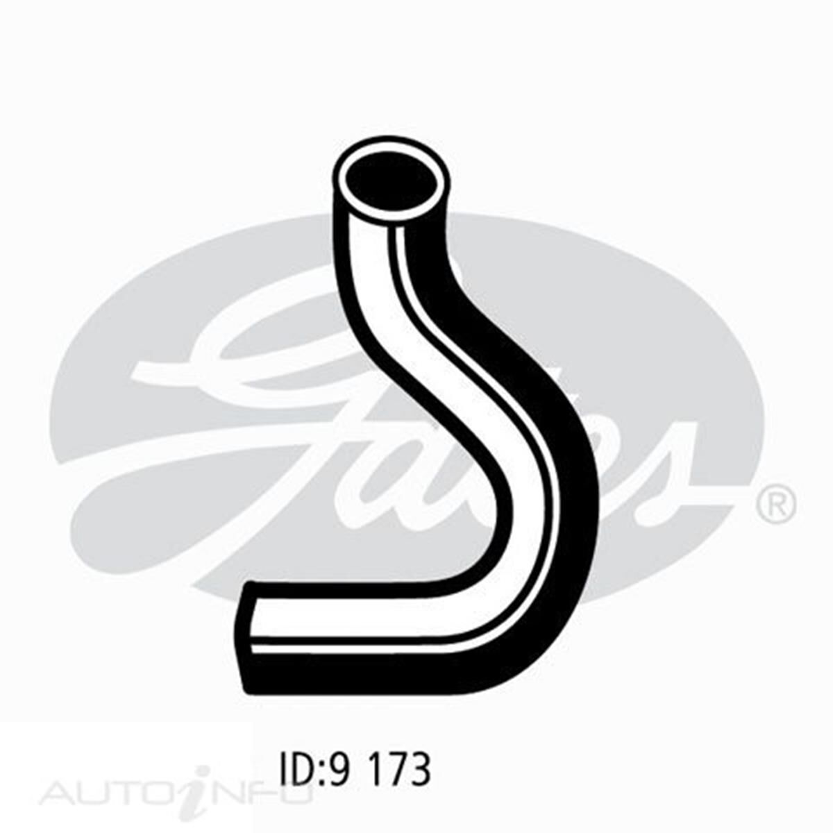 02-0295 / 18303 GATES RAD HOSE, , scaau_hi-res