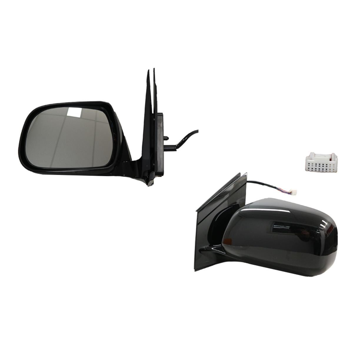 RX330/RX350/RX400H (11P/16H) 2/03-12/08 DOOR MIRROR BLACK (+HEATED+MEMORY+FOLDING-LIGHT) (L), , scaau_hi-res