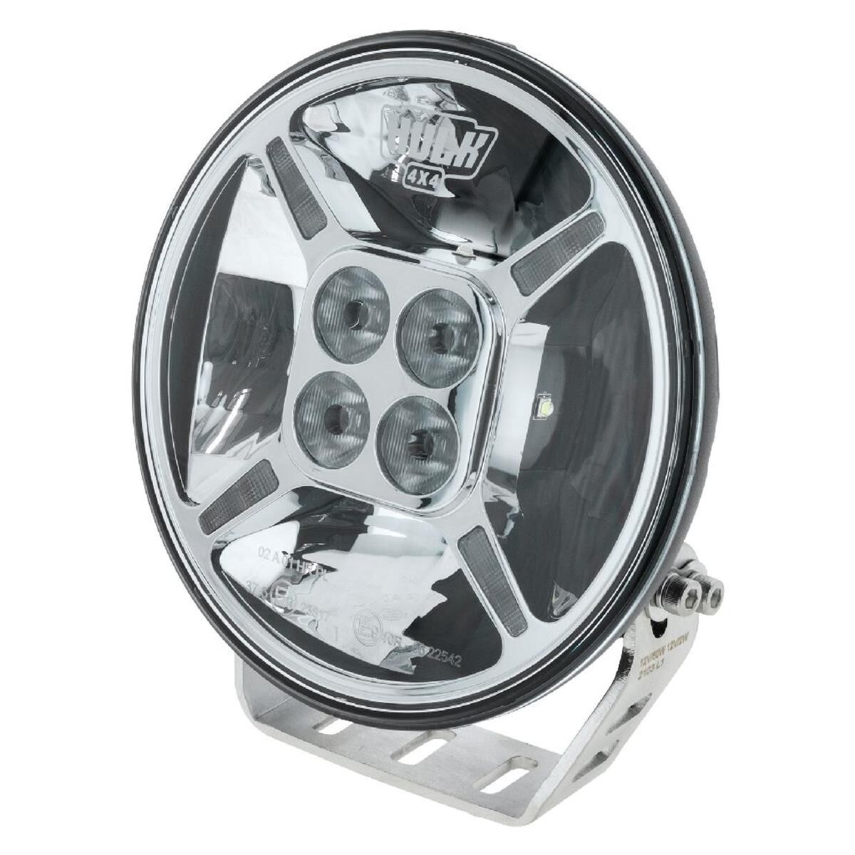 Hulk 4x4 7 Round Led Driving Lamp Drivng Beam 9 36V 60W Chrme 6 000Lms W Park Light HU9638 Supercheap Auto
