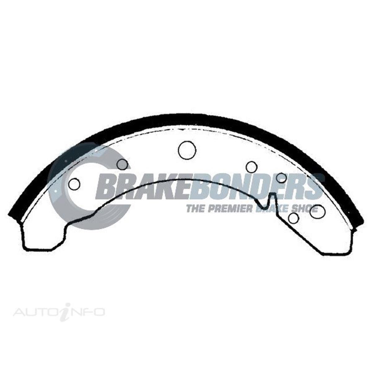 Brake Shoes - Volkswagen 230mm, , scaau_hi-res