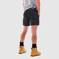 TRADIE FLEX CONTRAST SHORT LENGTH SHORT BLACK 87, , scaau_hi-res
