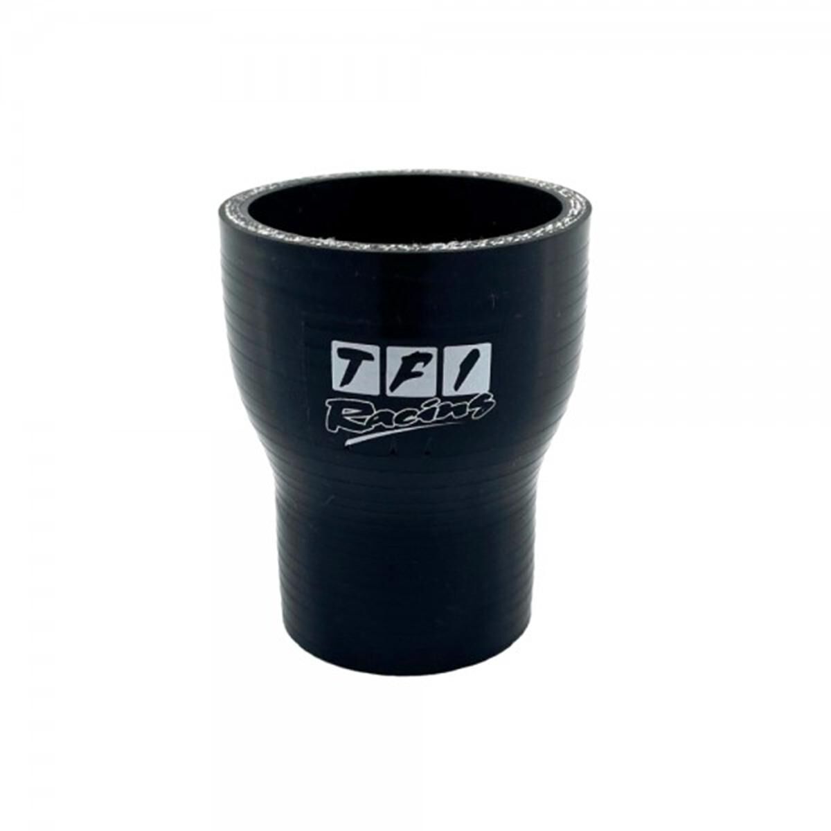 Silicone Hose Black Straight Reducer ID 2>1.5 Inch; Leg Length 76mm; Wall Size 4mm, , scaau_hi-res