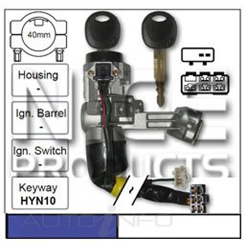 Nice Ignition Switch And Lock Assembly NIC1358 Supercheap Auto