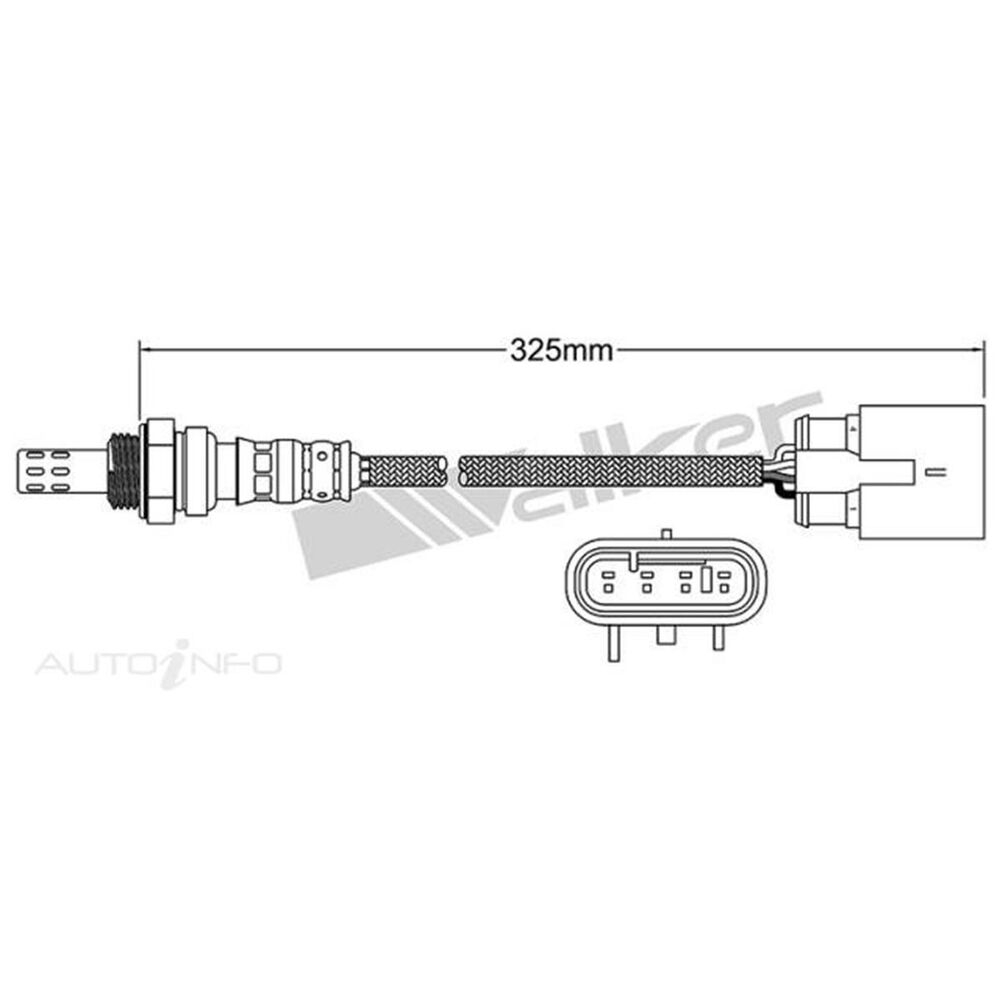 PAT Oxygen Sensor Post Catalytic Converter EGO726 Supercheap Auto