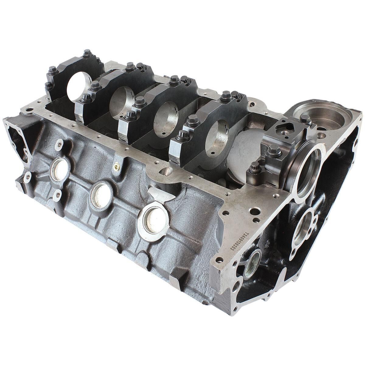 SBC BARE ENGINE BLOCK 4.000" BORE 9.02 DECK MAIN BEAR 350, , scaau_hi-res