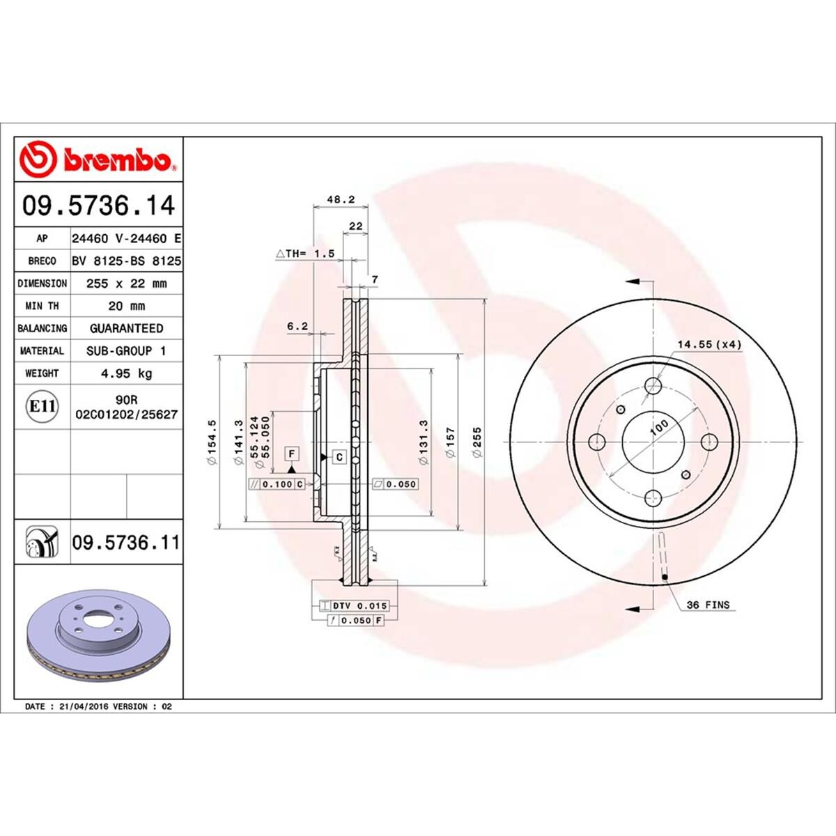 BREMBO DISC ROTOR, , scaau_hi-res