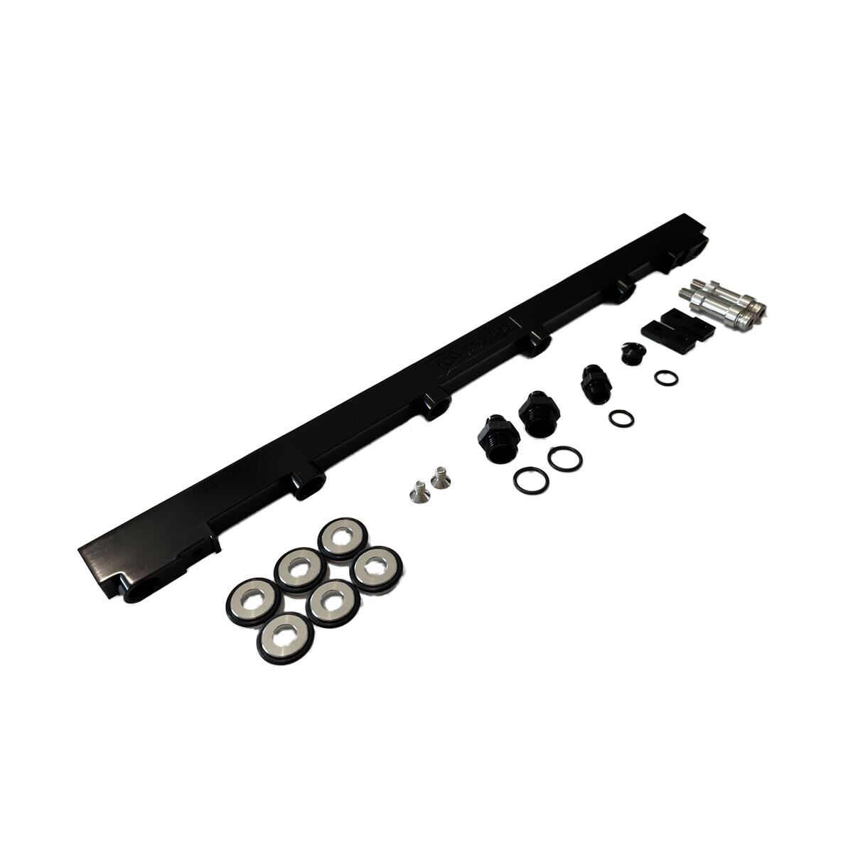 FUEL RAIL NISSAN RB25 BLACK, , scaau_hi-res
